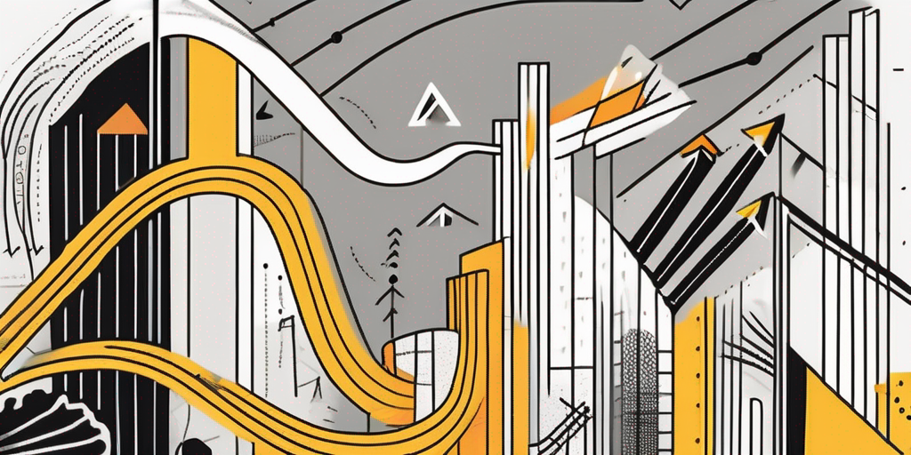 An abstract representation of a brand’s journey