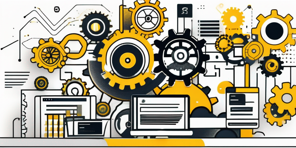 A dynamic landscape that visually represents the intersection of seo and web development