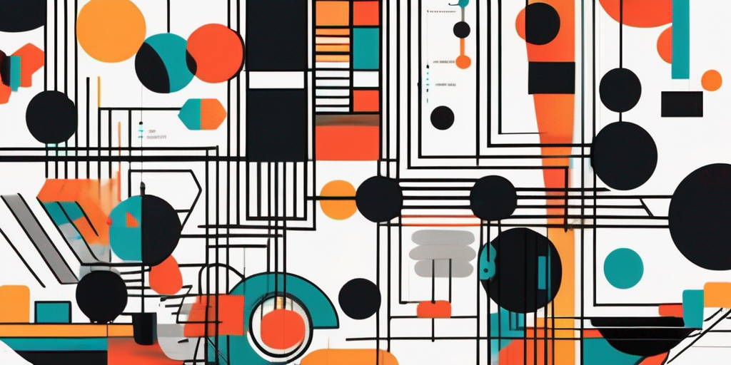 An abstract representation of a digital platform