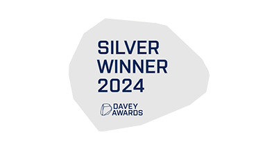 Davey Award, 2024, Silver Winner badge