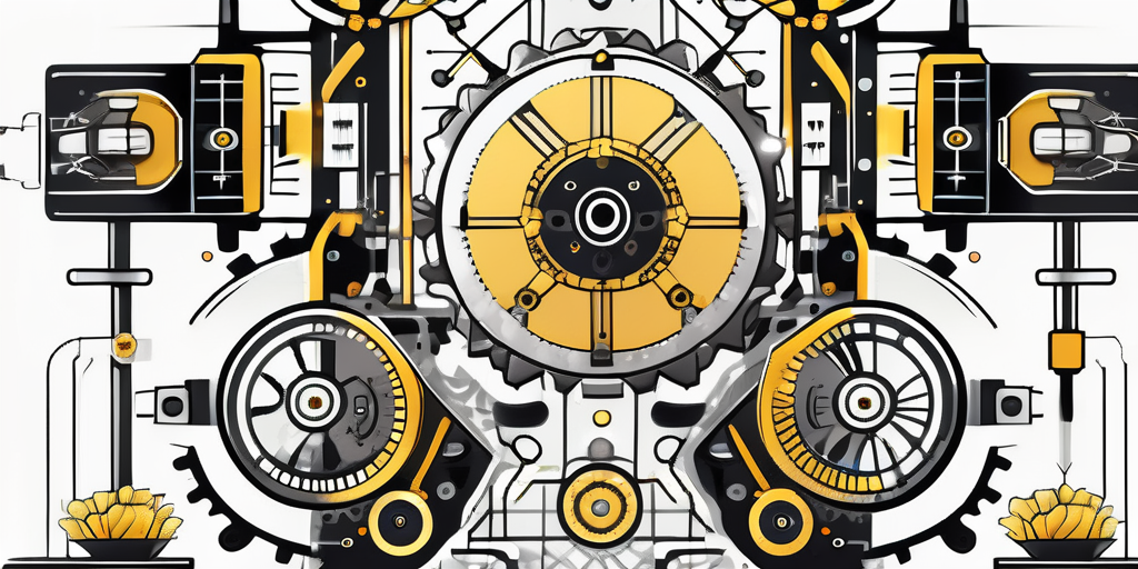 An intricate balance scale