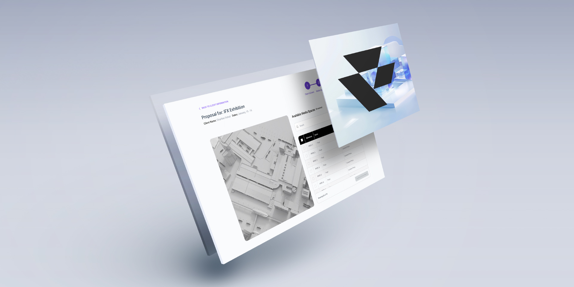 OMNRAE created a seamless digital advertising proposal tool for the Dubai World Trade Centre.