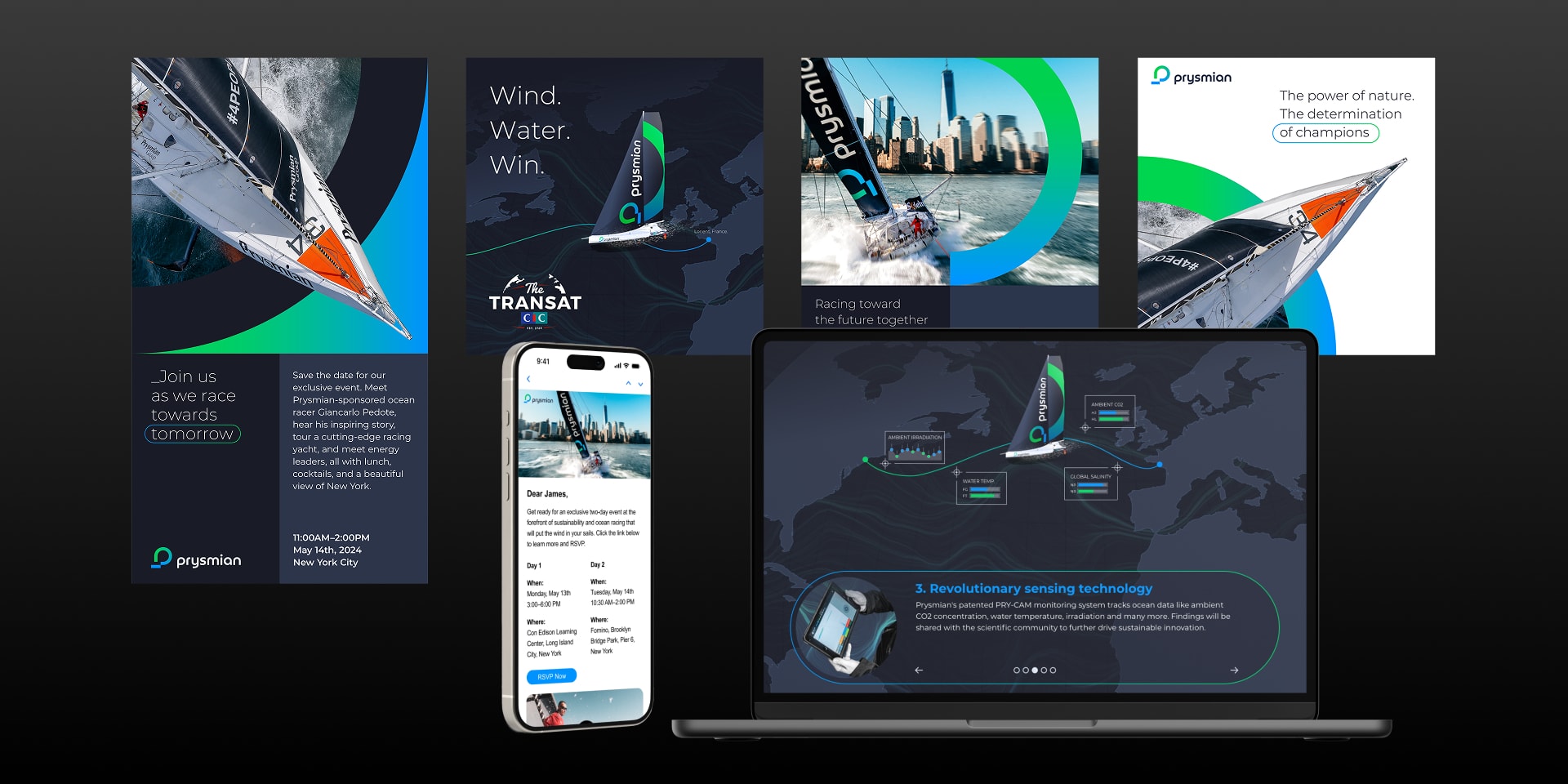 Prysmian's applications and campaigns