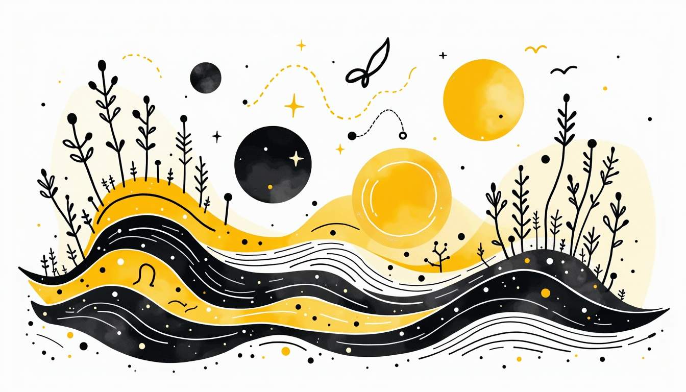 An abstract representation of a dynamic